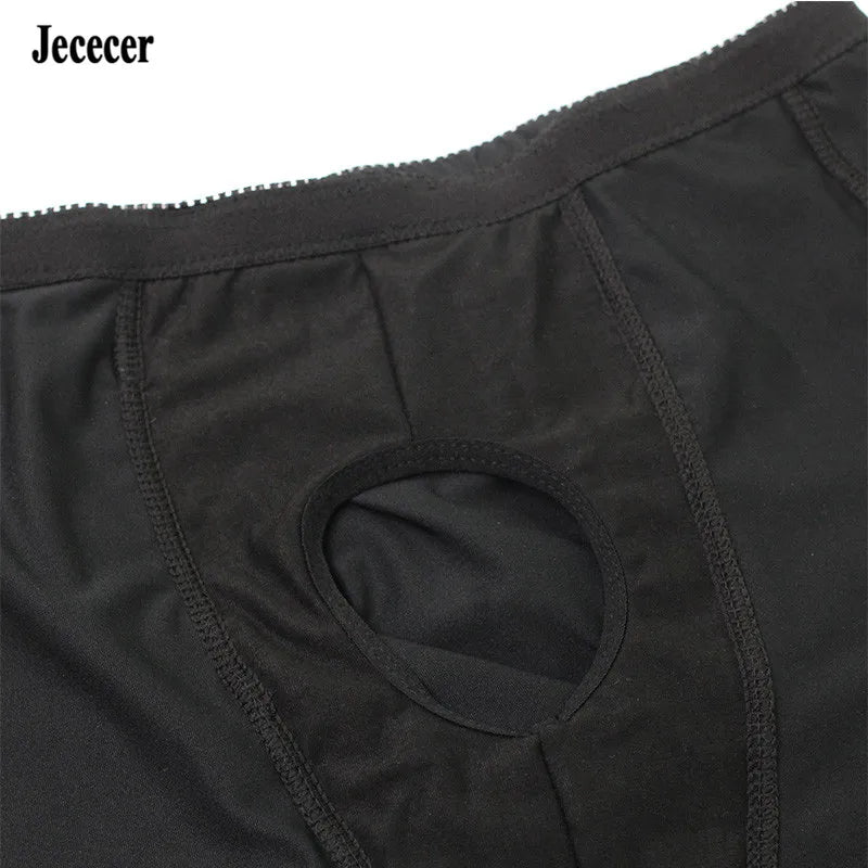 Jececer Men's Butt Padded Pants To Increase Sexy Butt