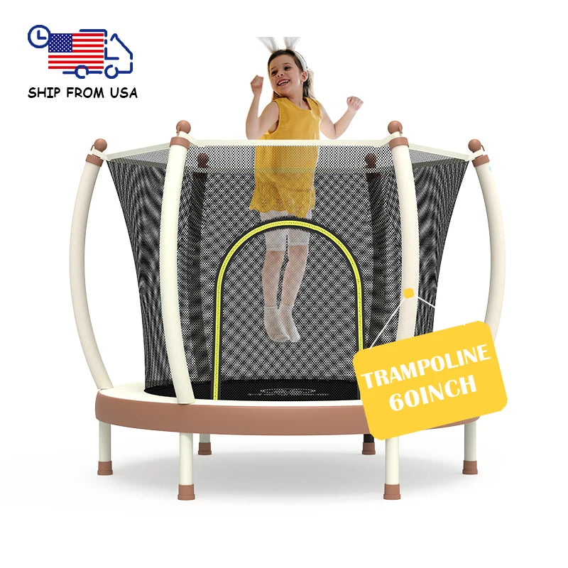 Zoshine Best Price 60 Inch Kids Jumper - Space-Saving Design, Easy Assembly, Ideal for Rainy Day & Winter Indoor Activity - Daisan Mart