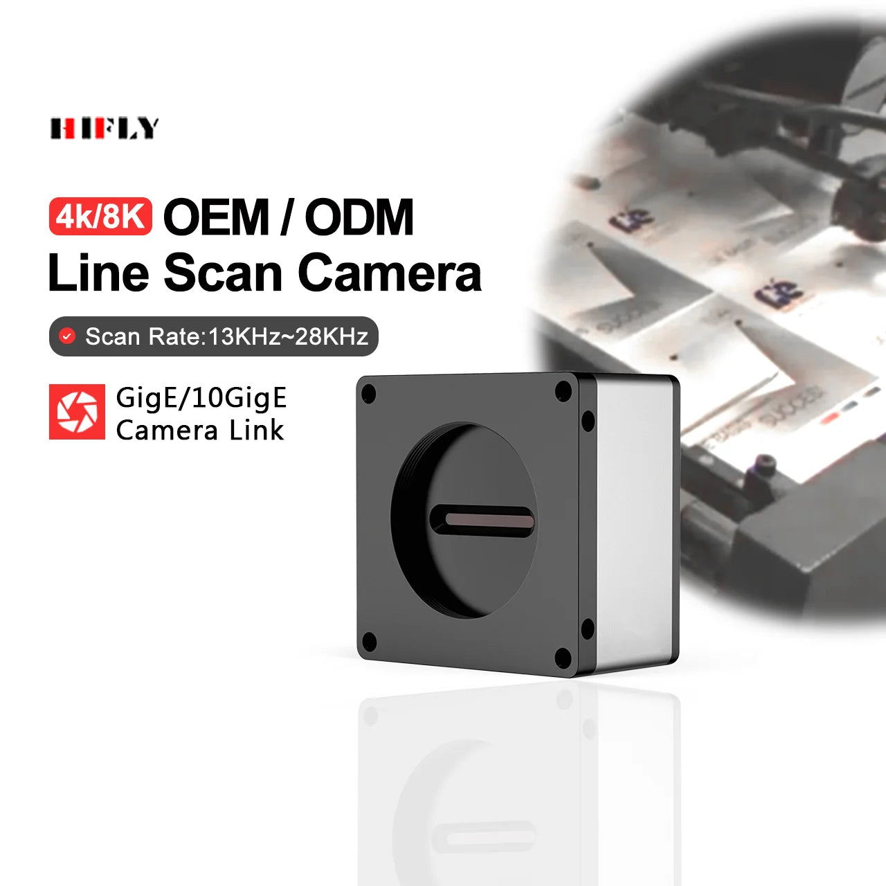 815FPS USB3.0 Gige Vision Super Speed ​​Industrial Camera