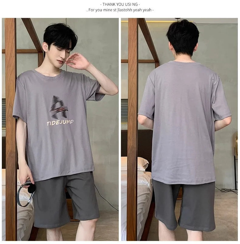 SAMWESTART Men's Modal Cotton Cool Summer Pajamas