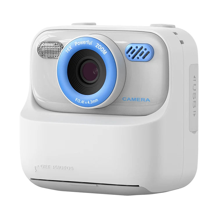 P79 Dual Lens 1080P Children's Instant Photo Printing Camera