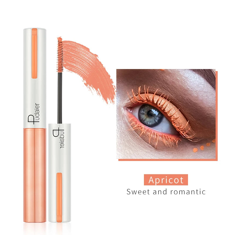 4D White Mascara Long Natural Curl Waterproof