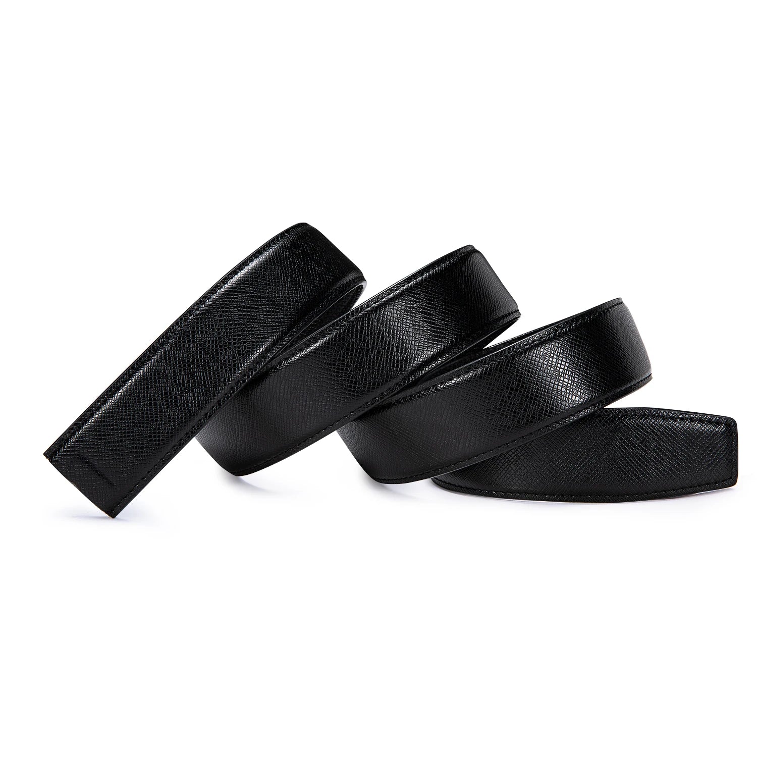 Men's Multi-Color Leather Belt 3.5cm With Automatic Buckle