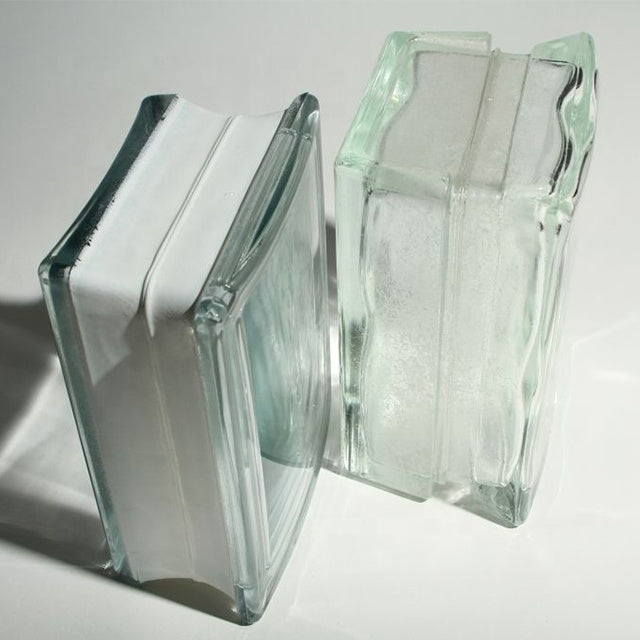 Glass bricks for wall construction, Chinese colored glass bricks 