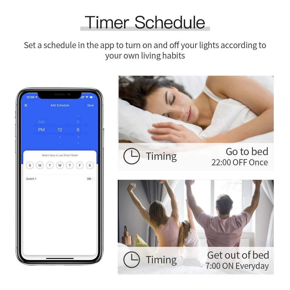 Công Tắc Thông Minh ZigBee Mini, Kết Nối Alexa, Hub
