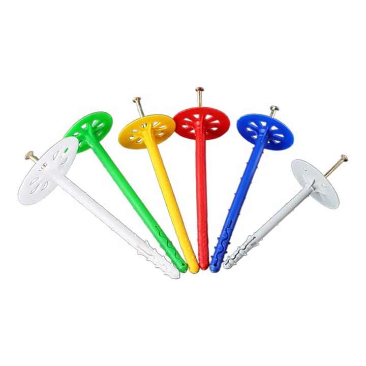 Custom Insulation Fixing Pins and Screw Washers Plastic Anchors Insulation Anchors