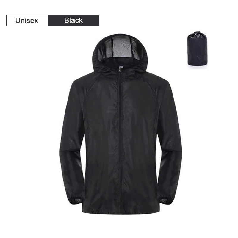 Waterproof, Sun-Proof, Quick-Drying Outdoor Rain Jacket