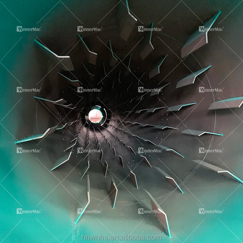 Fertilizer granules humidity removing machine/ rotary dryer