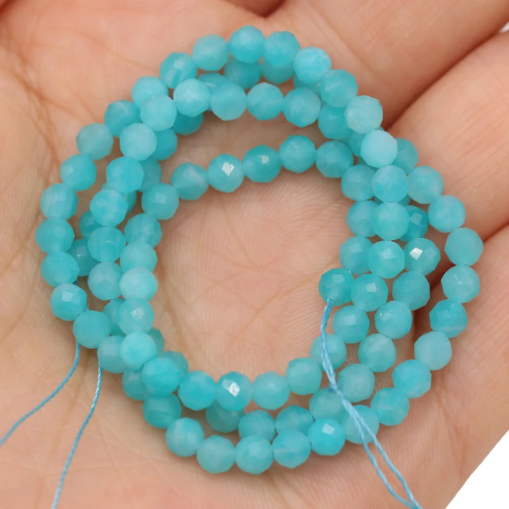 Natural 4mm Rose Quartz Beads Bracelet