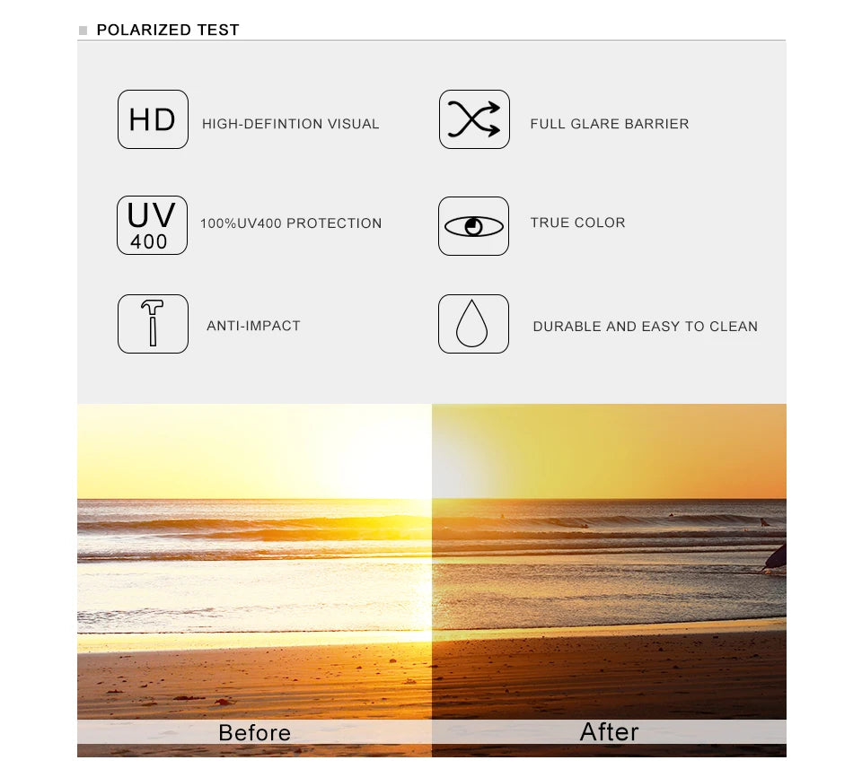 Kính Mát Gỗ KINGSEVEN UV400 Phân Cực Nam Nữ