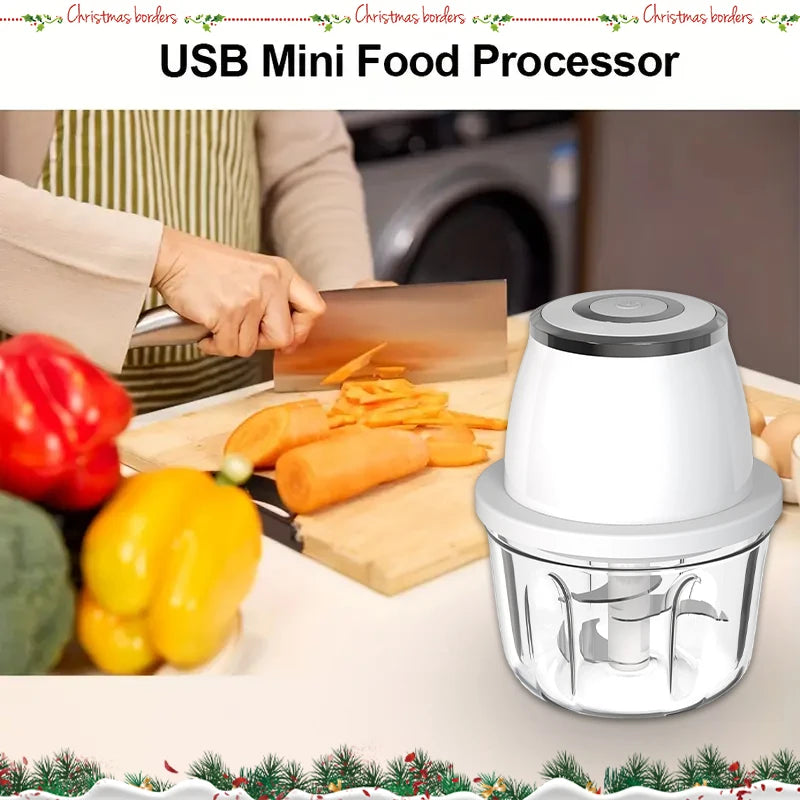 Mini Multi-Function USB Rechargeable Blender For Family Convenience