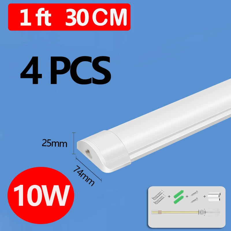 T5/T8 LED Tube Lights for Kitchen Ceiling Wardrobe 220V