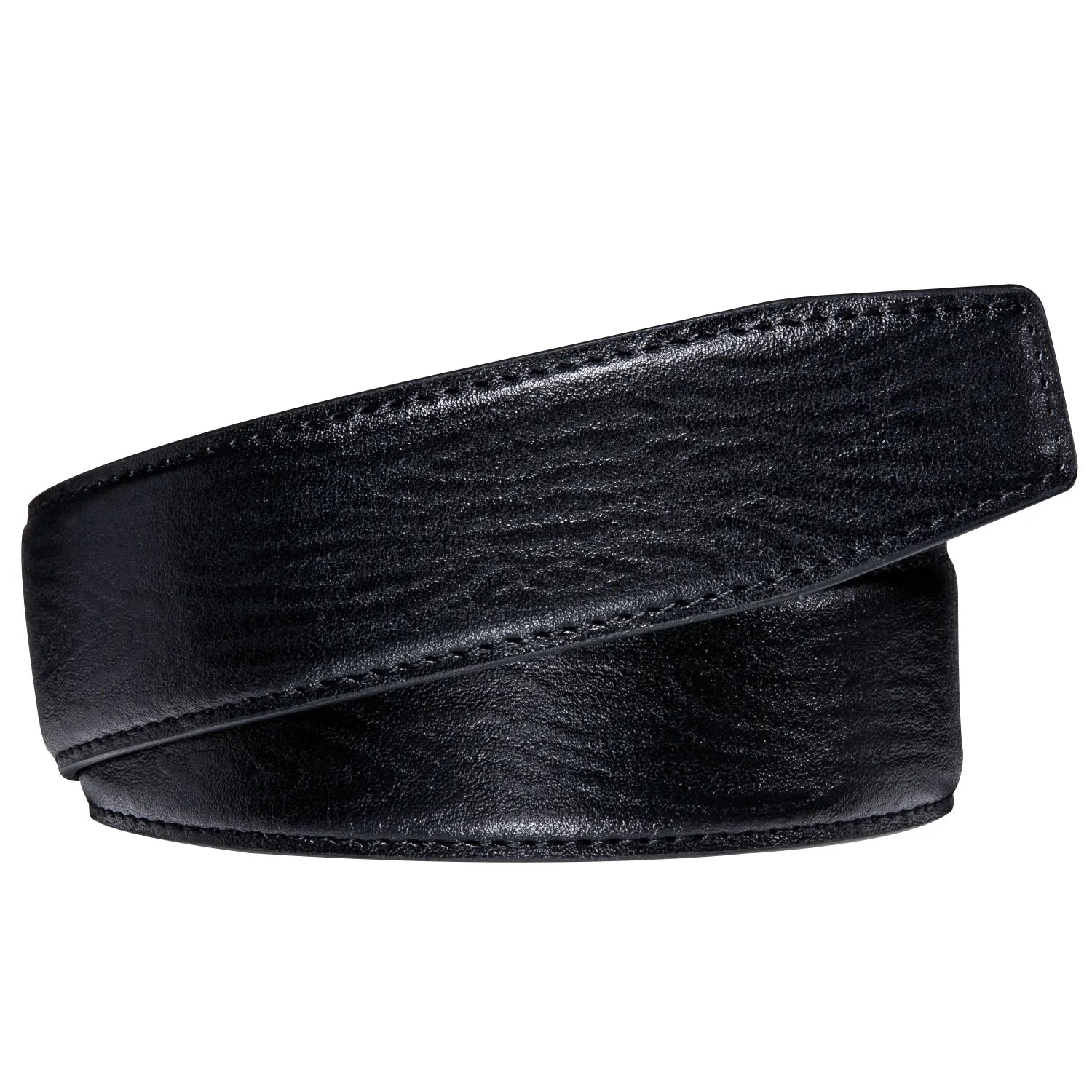 Men's Multi-Color Leather Belt 3.5cm With Automatic Buckle