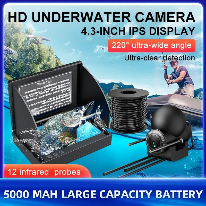 Outdoor Waterproof Fish Camera with English Support
