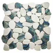 Natural stone marble mosaic stone combination for outdoor and indoor walls and bathrooms 