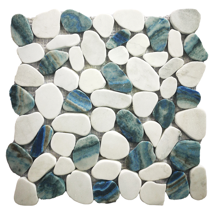 Natural stone marble mosaic stone combination for outdoor and indoor walls and bathrooms 