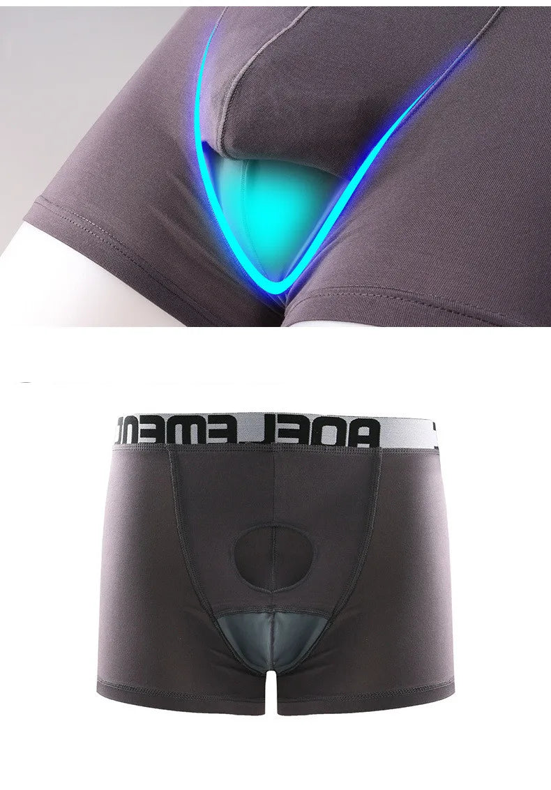 Quần Lót Nam Modal Thoáng Mát Tách Vùng L-5XL