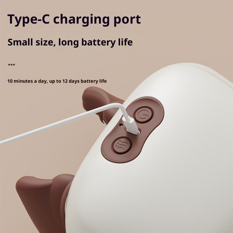 Máy massage cổ và lưng Shiatsu sạc lại không dây, có chức năng nhào bóp nhiệt cho vai, giúp giảm đau cơ bắp toàn thân.