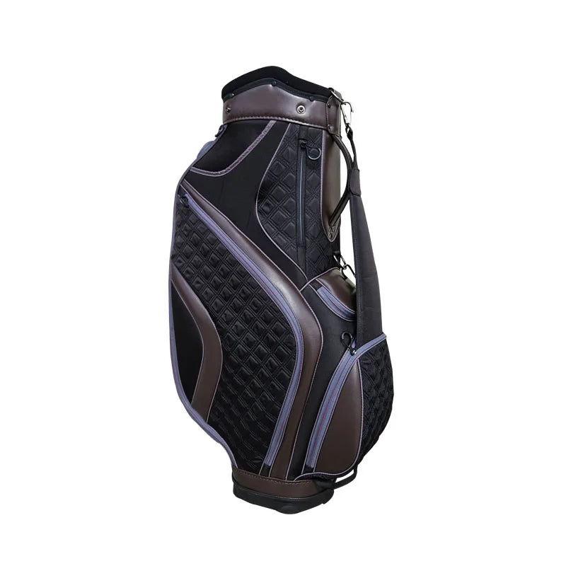 Premium Custom Lightweight Waterproof PU Leather Golf Bag