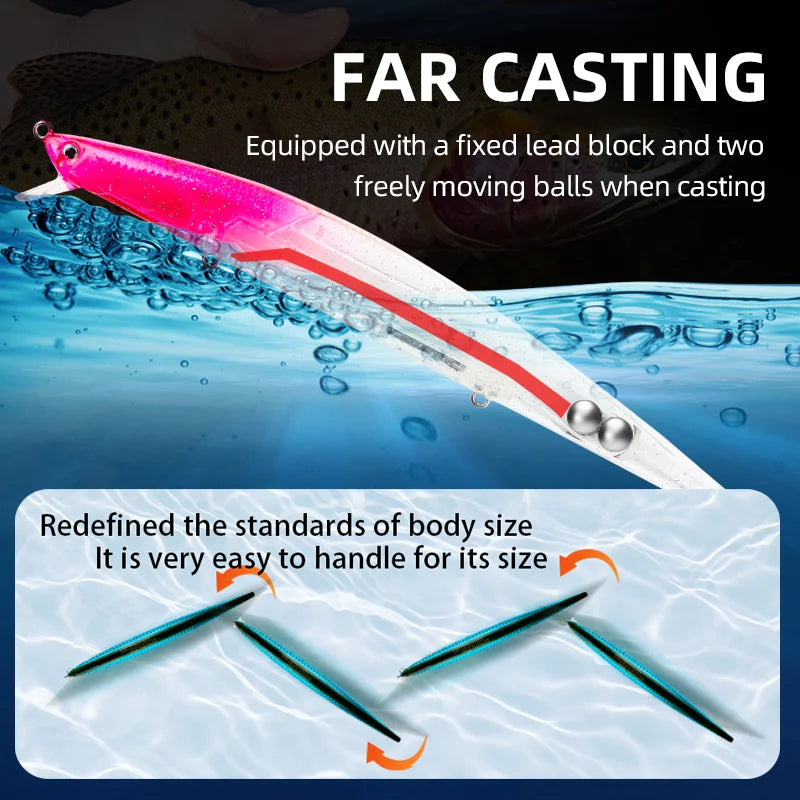 Mồi Câu Cá BEARKING PRO 175mm Nổi Chuyên Nghiệp