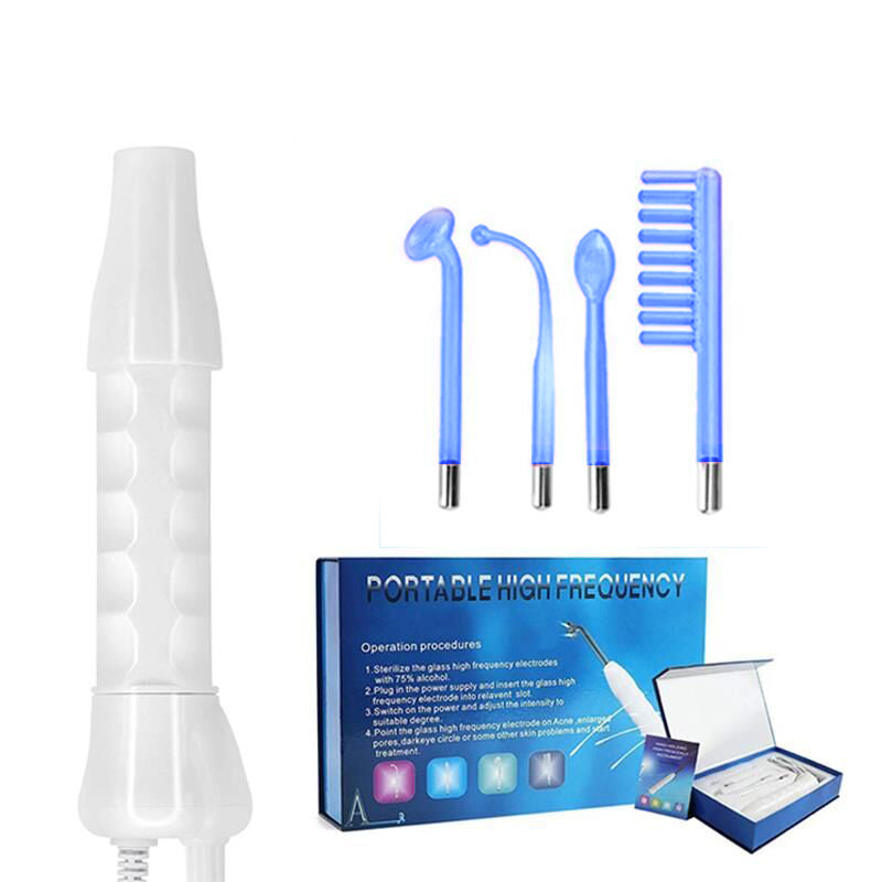 Đũa trị liệu mặt tần số cao chống lão hóa, giảm nếp nhăn, liệu pháp da Neon Argon - Daisan Mart