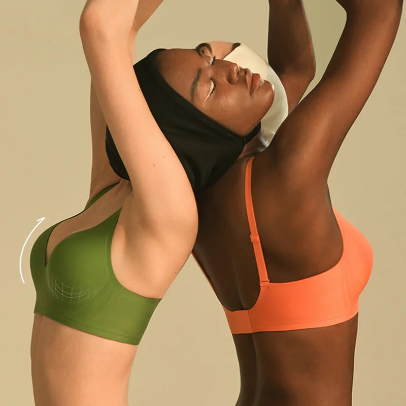 Áo Ngực Nâng Không Gọng Jelly Dán Nữ Siêu Mịn S-XL