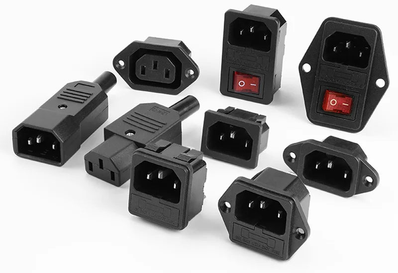 250V LED Universal Power Socket with Switch and Fuse