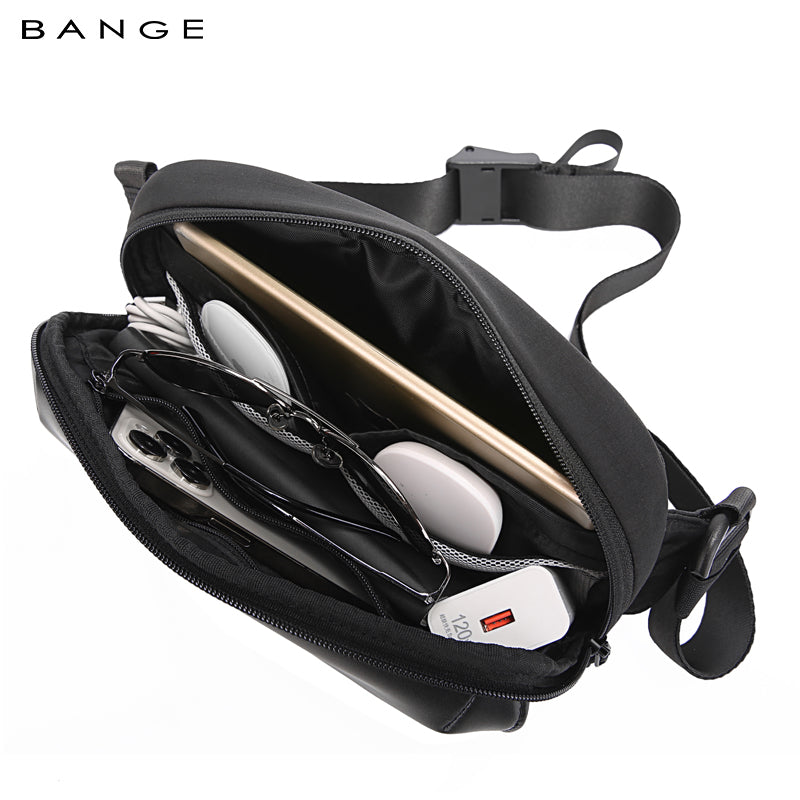 Bange Men's Messenger Bag Waterproof Nylon Crossbody Bag High Quality Stylish Custom Design New 