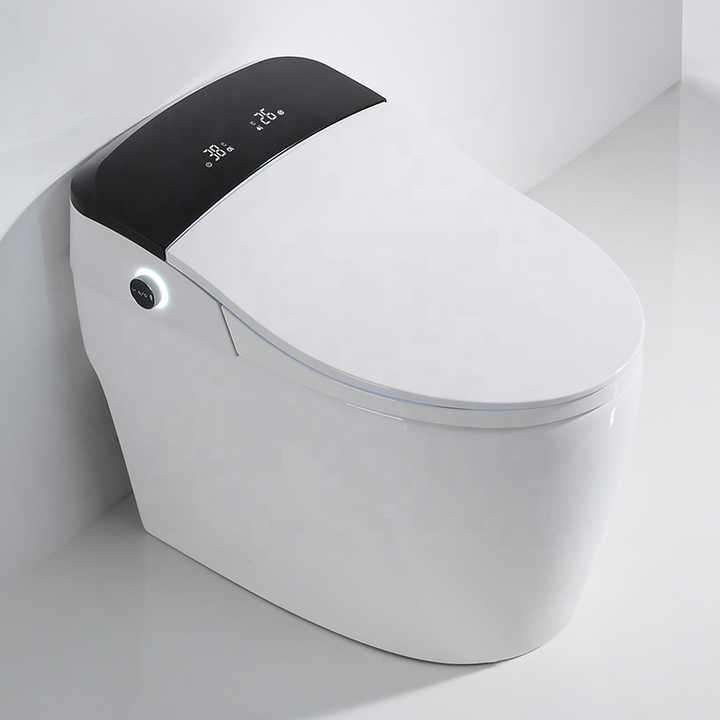 Cheap automatic floor mounted smart toilet one piece Japan cheap Korean ceramic smart toilet 