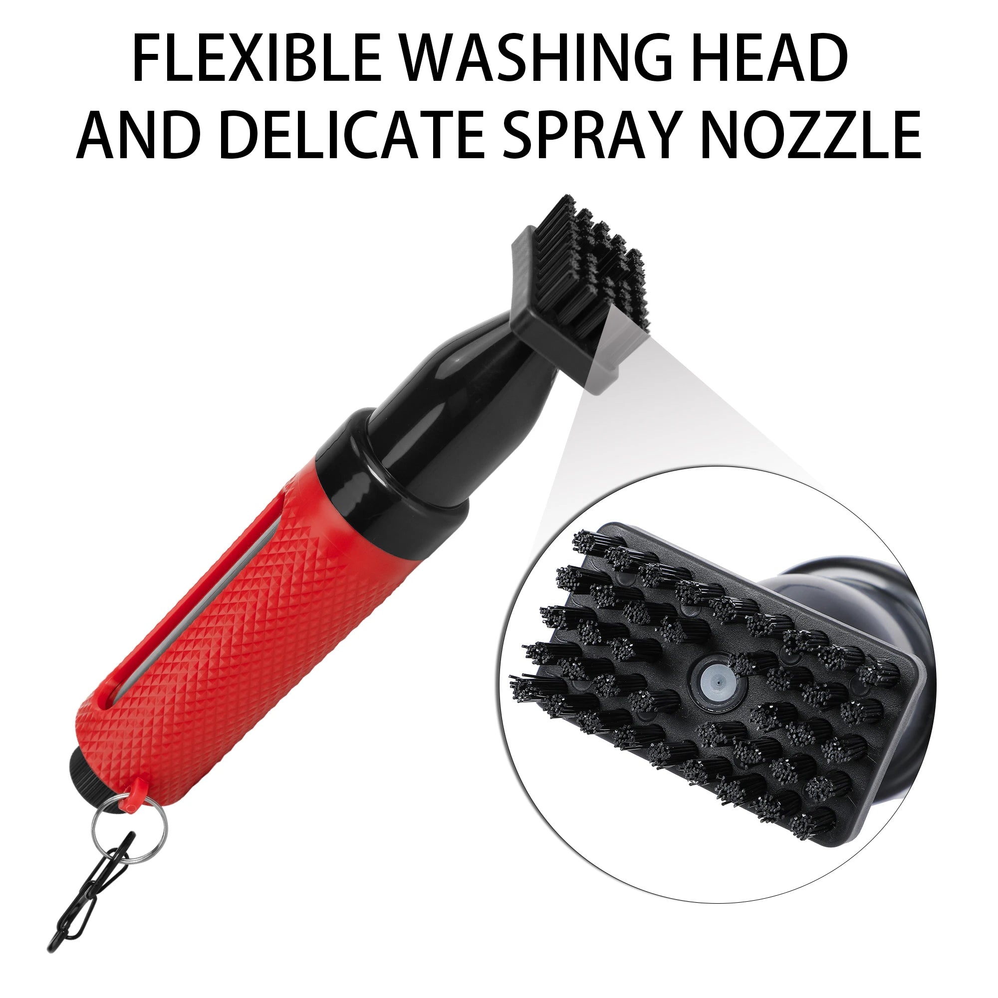 Pro Professional Red PVC Golf Club Cleaner