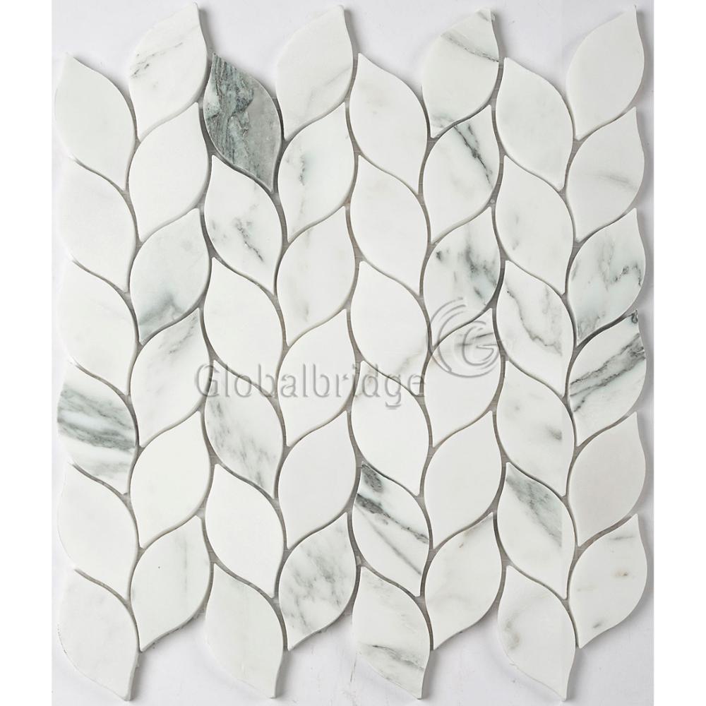Fashion design marble mosaic tiles 