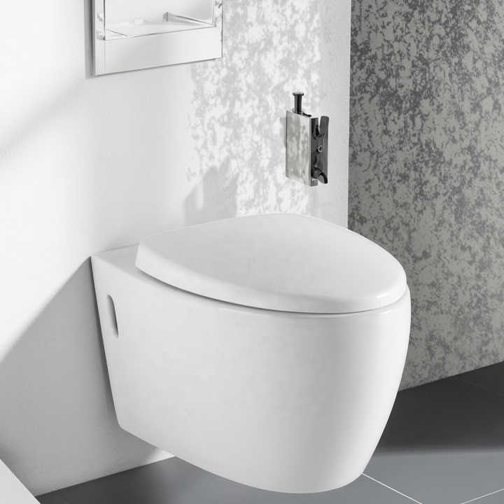 Wholesale wall hung toilets Floating toilets White ceramic toilets Long wall hung toilets 