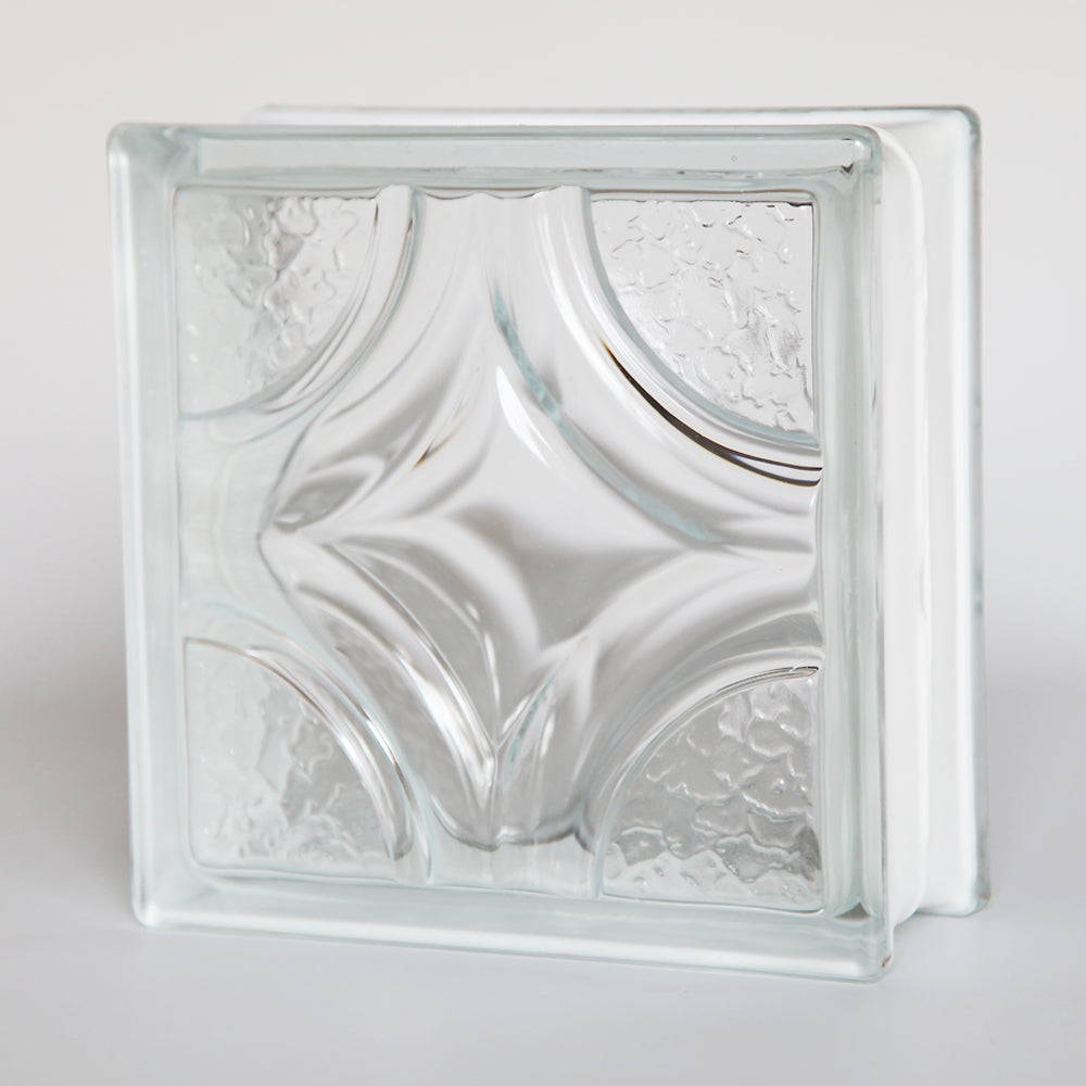Hollow decorative stained glass bricks