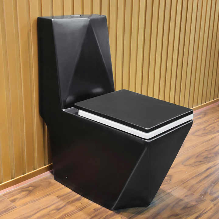 Black European ceramic bathroom toilet