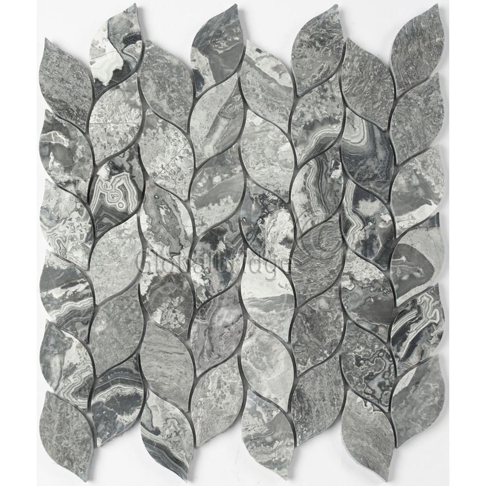Fashion design marble mosaic tiles 
