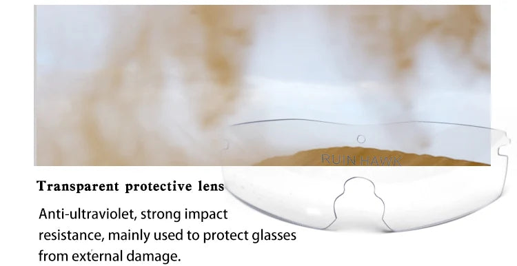 Ultra-light UV-resistant Men's Outdoor Sports Glasses