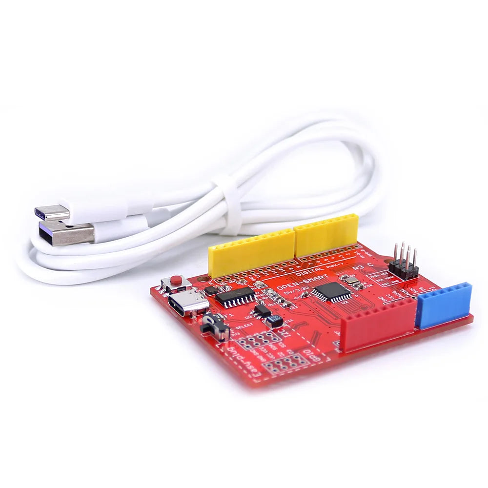 OPEN-SMART Type-C 5V / 3.3V ATMEGA328P Development DIY Board with Type C USB Cable Compatible for 328P Board