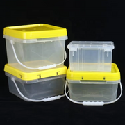 Custom Transparent Rectangular PP Plastic Box With Lid Sturdy Organizer Small Plastic Storage Box