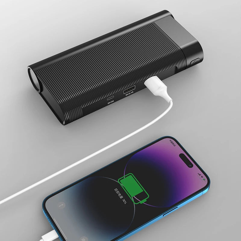 12V 600A Multi-function Car Battery Booster Kit with LED Light