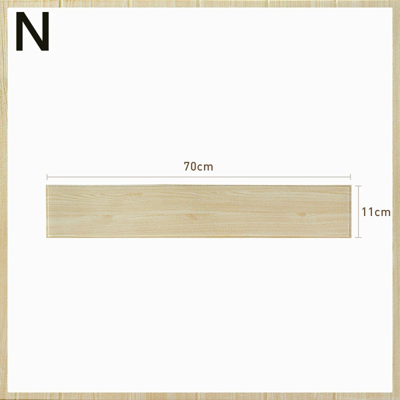 3D Wall Edge Strip Stickers Self Adhesive Waterproof PVC Baseboard Corner Waist Line Sticker Wall Trim Line Skirting Border