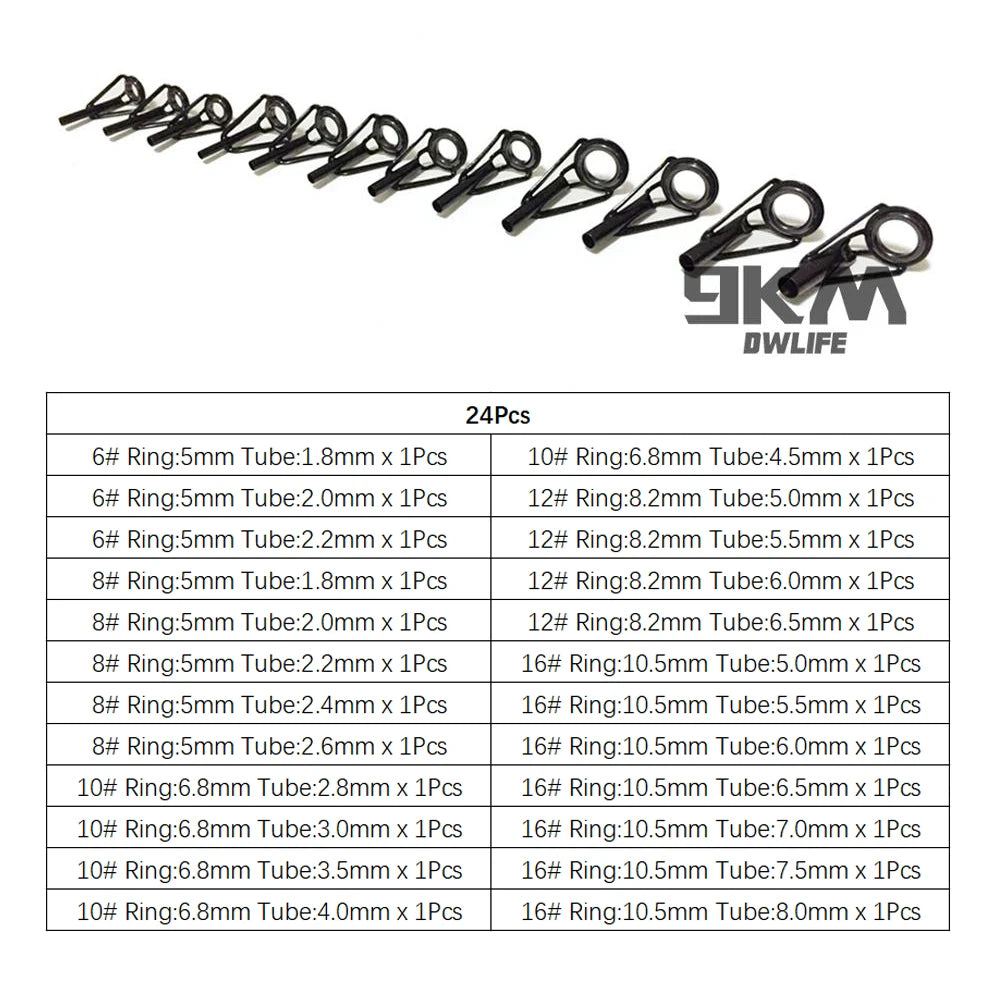 Bộ Sửa Chữa Đầu Cần Câu 24-230 Món Chống Gỉ