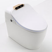 One-piece electric ceramic smart toilet, smart toilet with Bidet function, soft closing lid for bathroom 