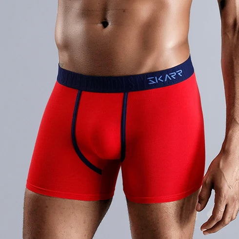Men's Breathable Cotton Underwear - Boxer Brand