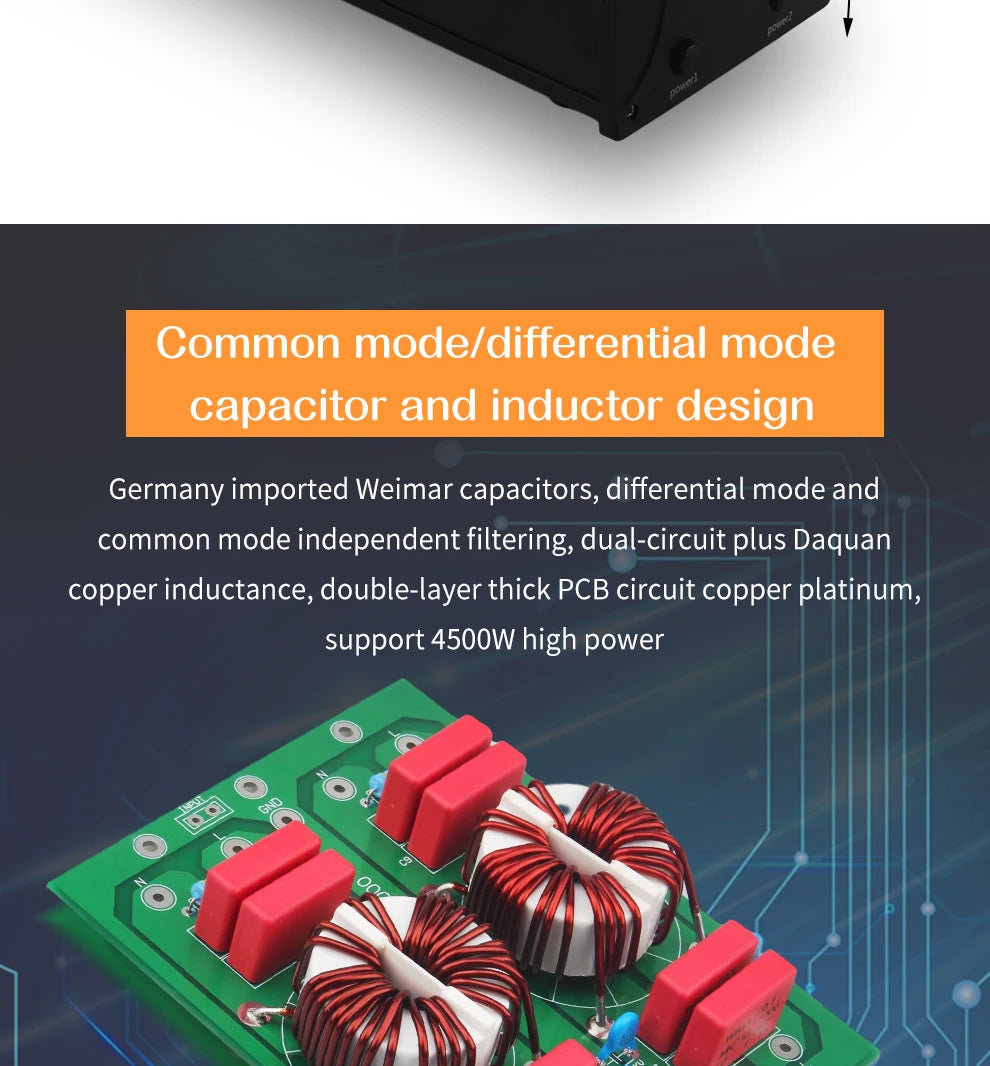 Ổ Cắm Thông Minh Hi-Fi Chống Nhiễu EMI/RFI