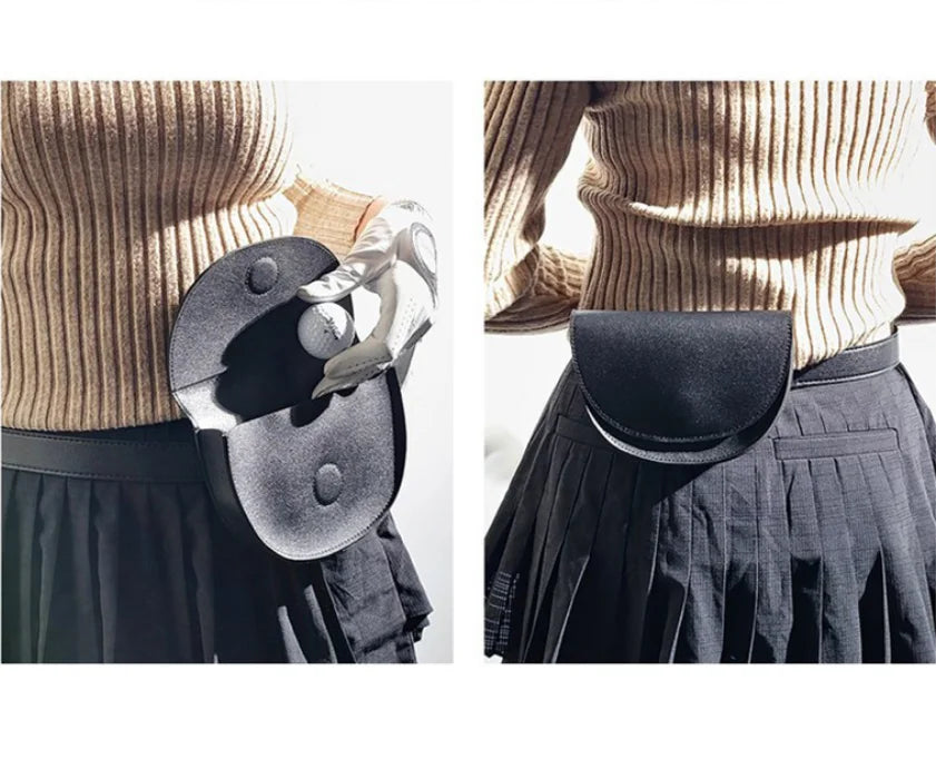 PU Material Multi-Function Golf Distance Measuring Waist Bag