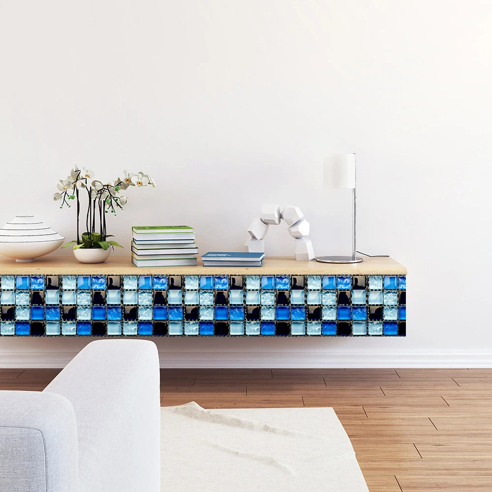 Decal Dán Tường 3D Đá Cẩm Thạch Chống Thấm 10 Miếng - Daisan Mart