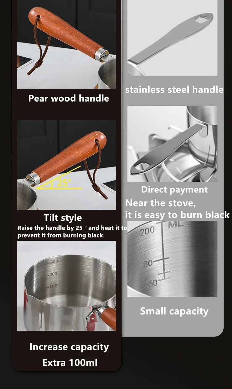 Nồi Đa Năng Thép Tay Gỗ – Tiện Lợi Cho Mọi Nhà