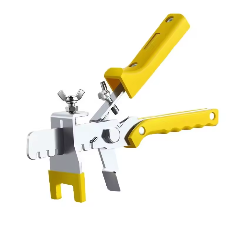 Plastic handle ceramic tile pliers 
