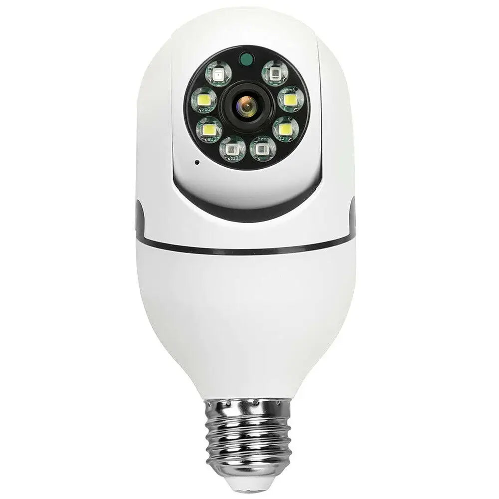 360° HD Wifi Wireless Night Vision Security Camera Light