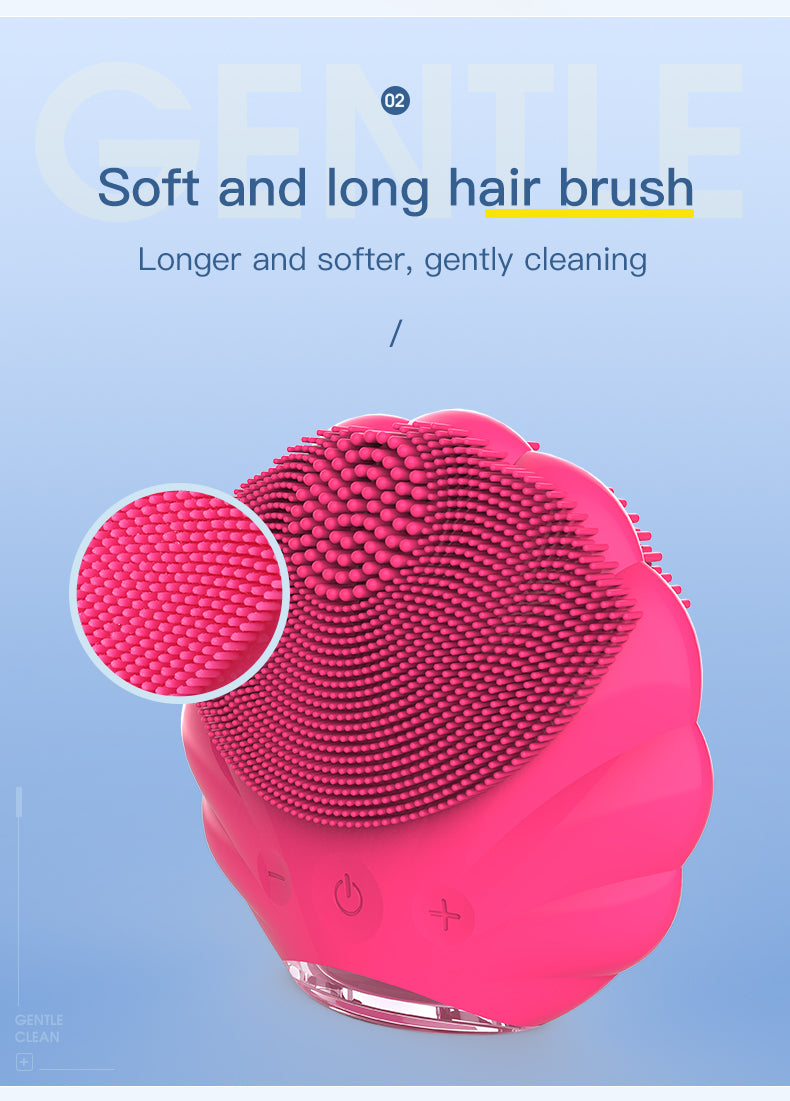Bàn chải rửa mặt và massage chăm sóc da làm sạch sâu bằng Silicone cấp thực phẩm - Daisan Mart